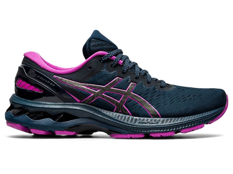 Dámské Běžecké Boty Asics GEL-KAYANO 27 LITE-SHOW Tmavě Blankyt 20719RTQN